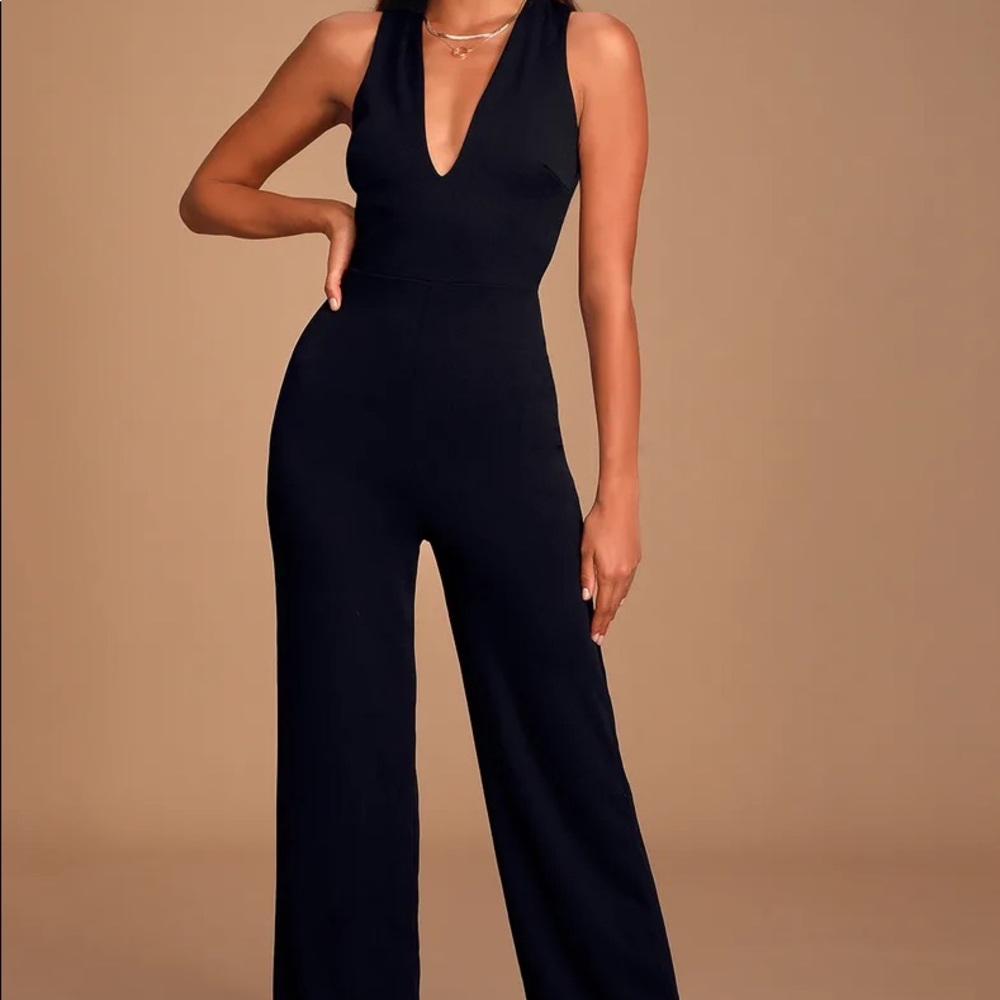 Lulus backless jumpsuit